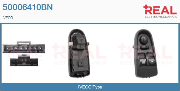 Switch, window regulator (50006410BN)