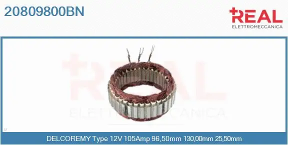 Stator, alternator (20809800BN)