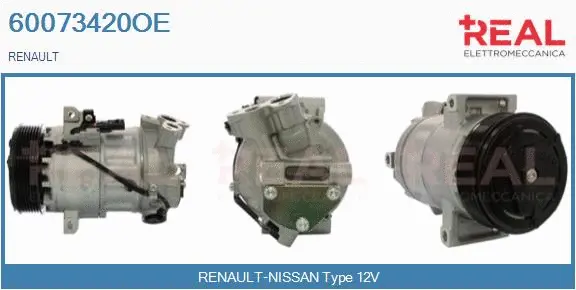 Compressor, air conditioning (60073420OE)