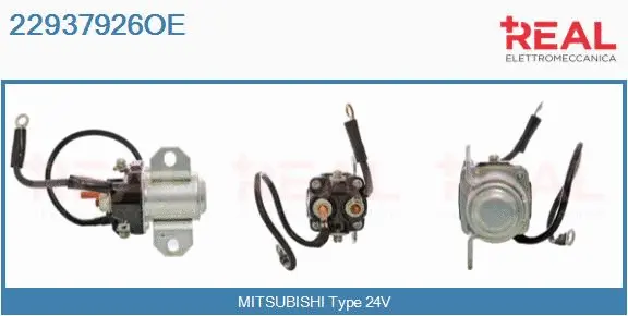 Relay, starter (22937926OE)