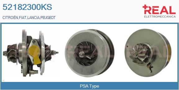 Core assembly, turbocharger (52182300KS)