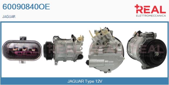 Compressor, air conditioning (60090840OE)