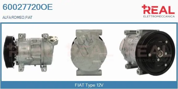 Compressor, air conditioning (60027720OE)