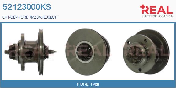 Core assembly, turbocharger (52123000KS)