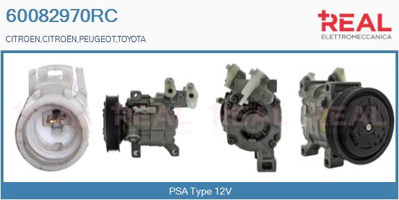 Compressor, air conditioning (60082970RC)