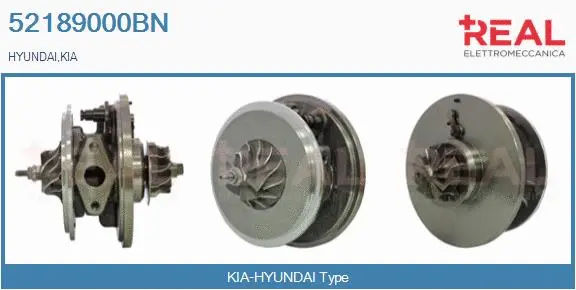 Core assembly, turbocharger (52189000BN)