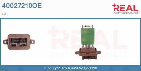 Resistor, interior blower (40027210OE)
