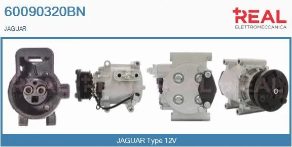 Compressor, air conditioning (60090320BN)