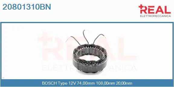 Stator, alternator (20801310BN)