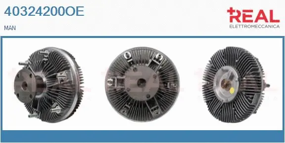 Clutch, radiator fan (40324200OE)