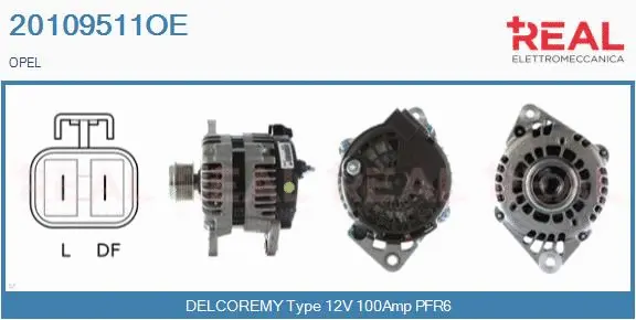 Alternator (20109511OE)