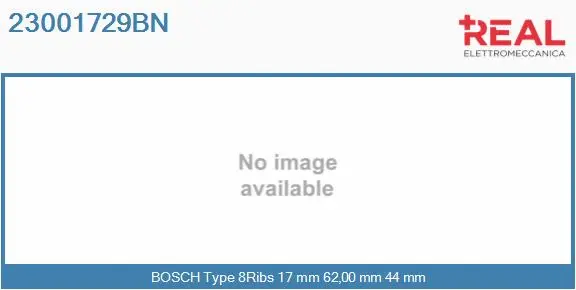 Belt Pulley, alternator (23001729BN)