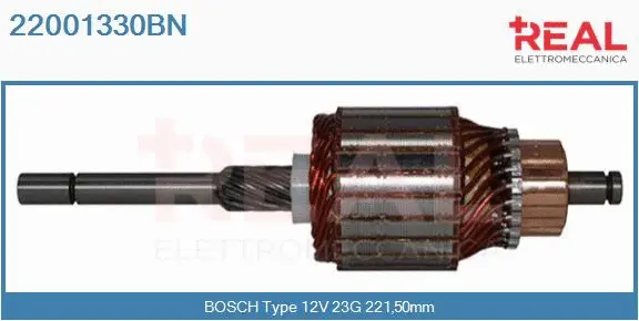 Armature, starter (22001330BN)