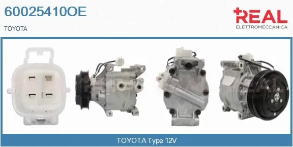 Compressor, air conditioning (60025410OE)