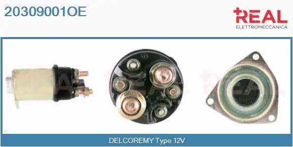 Solenoid Switch, starter (20309001OE)