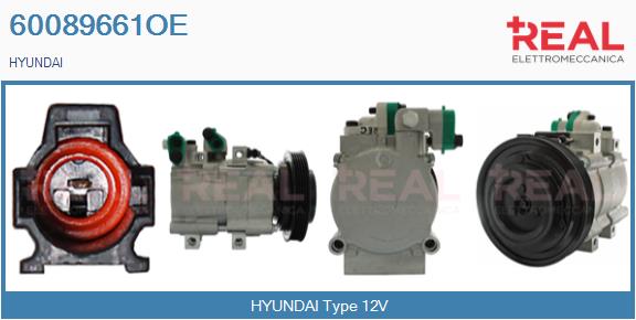 Compressor, air conditioning (60089661OE)