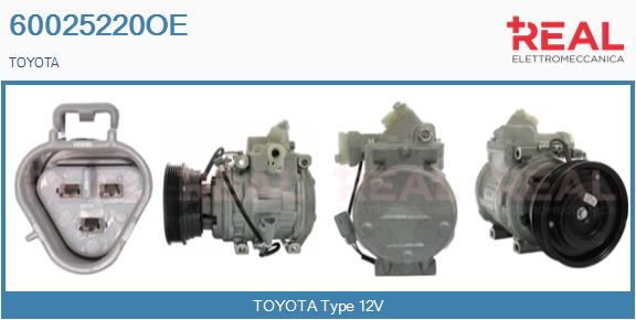 Compressor, air conditioning (60025220OE)