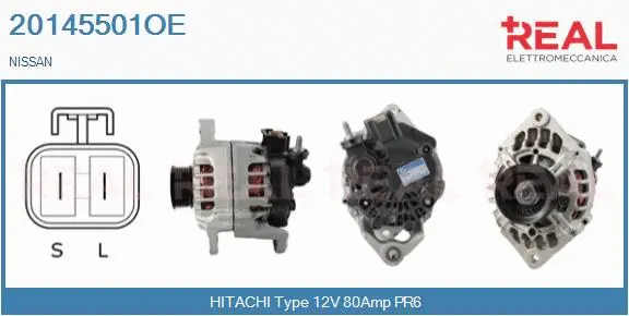 Alternator (20145501OE)