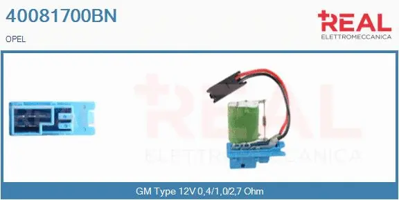 Resistor, interior blower (40081700BN)