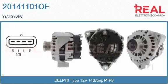 Alternator (20141101OE)