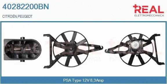 Electric Motor, radiator fan (40282200BN)