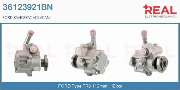 Hydraulic Pump, steering (36123921BN)