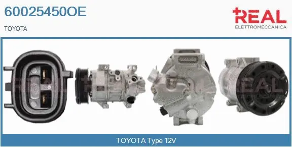 Compressor, air conditioning (60025450OE)