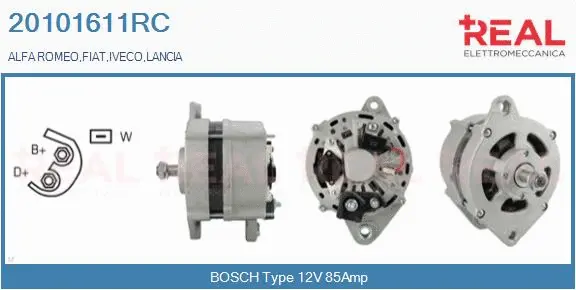 Alternator (20101611RC)
