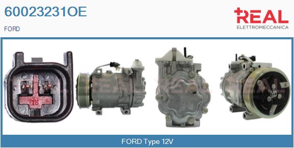 Compressor, air conditioning (60023231OE)