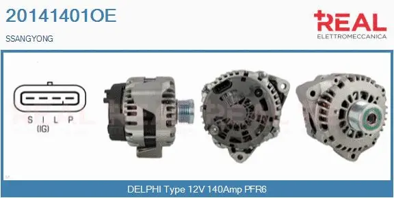 Alternator (20141401OE)