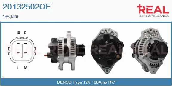 Alternator (20132502OE)