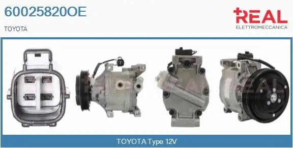 Compressor, air conditioning (60025820OE)