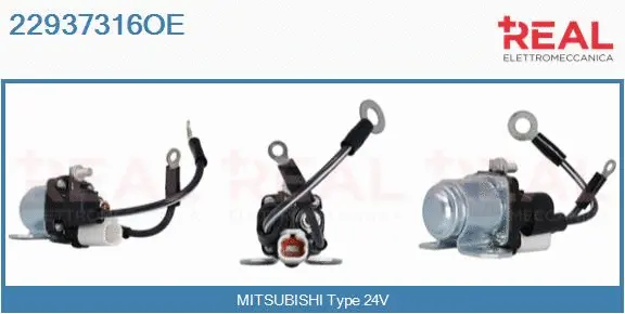 Relay, starter (22937316OE)