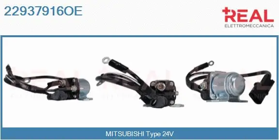 Relay, starter (22937916OE)