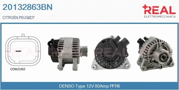 Alternator (20132863BN)