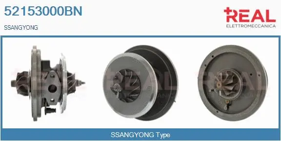 Core assembly, turbocharger (52153000BN)