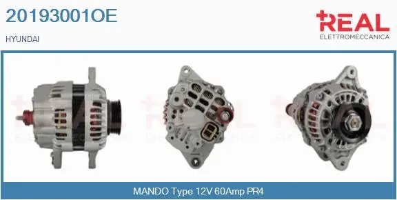 Alternator (20193001OE)