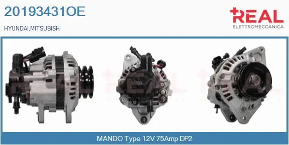 Alternator (20193431OE)