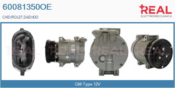 Compressor, air conditioning (60081350OE)