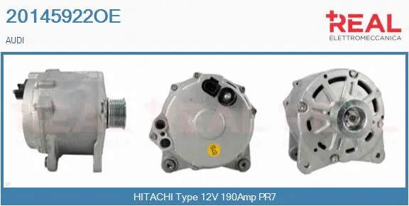 Alternator (20145922OE)