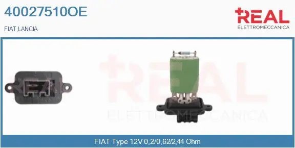 Resistor, interior blower (40027510OE)