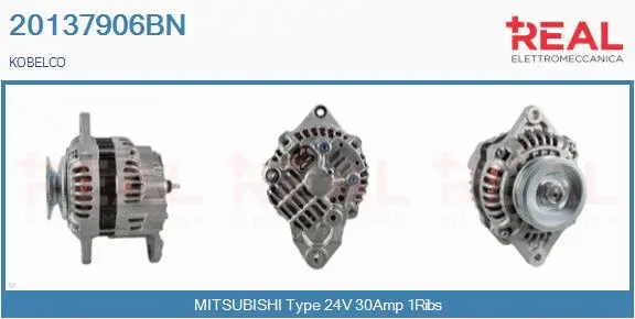 Alternator (20137906BN)