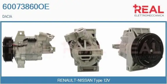 Compressor, air conditioning (60073860OE)