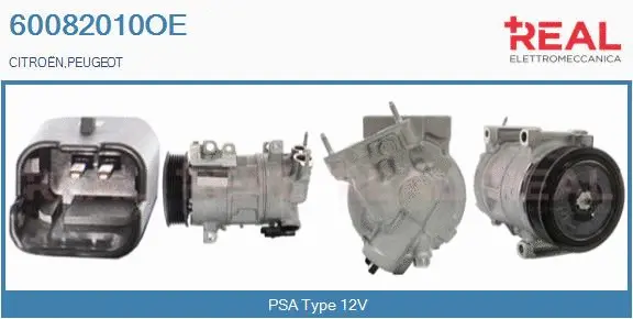 Compressor, air conditioning (60082010OE)