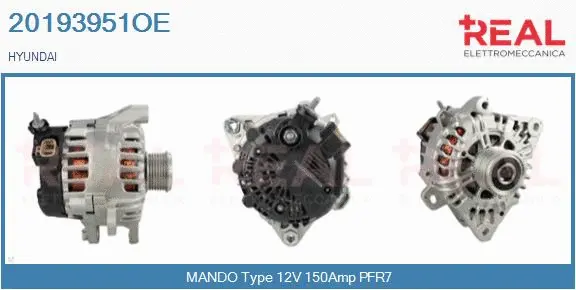 Alternator (20193951OE)