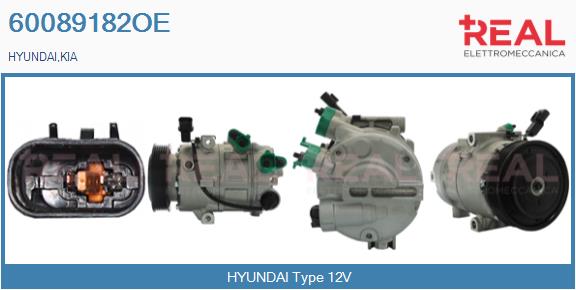 Compressor, air conditioning (60089182OE)