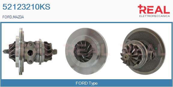 Core assembly, turbocharger (52123210KS)