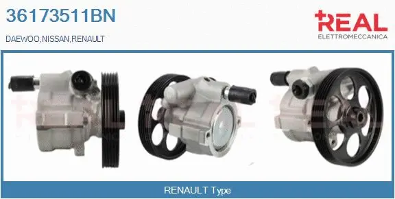Hydraulic Pump, steering (36173511BN)