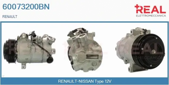 Compressor, air conditioning (60073200BN)