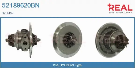 Core assembly, turbocharger (52189620BN)